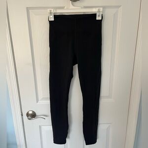 High rise leggings with mini back pocket from Lululemon.